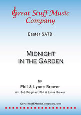 Midnight in the Garden SATB choral sheet music cover